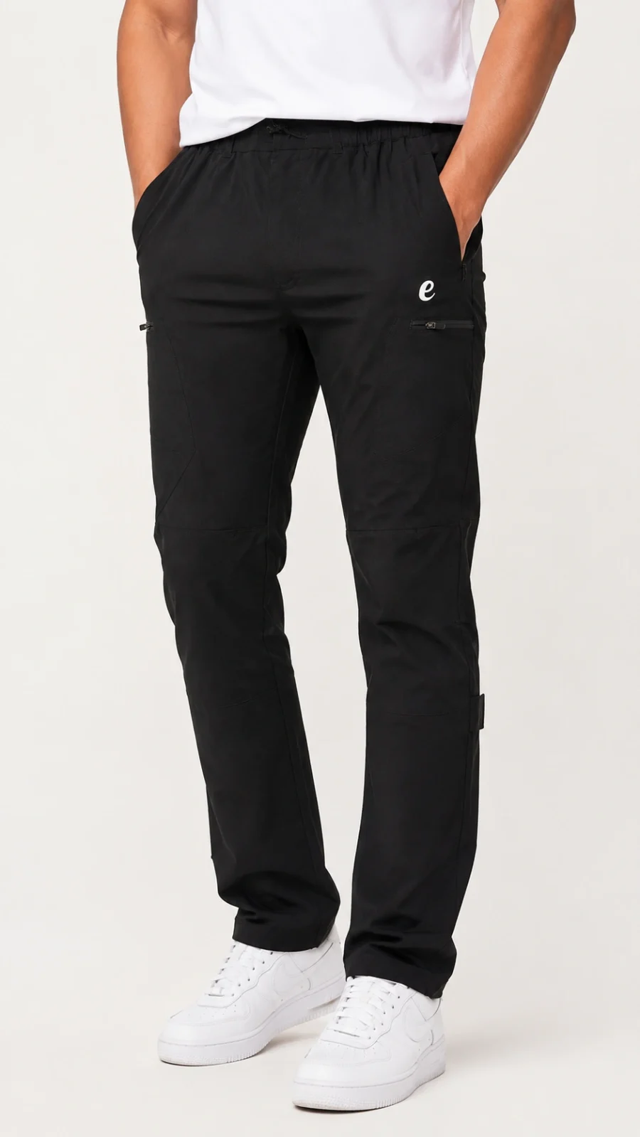 Men's Active Utility Track Pants - Black