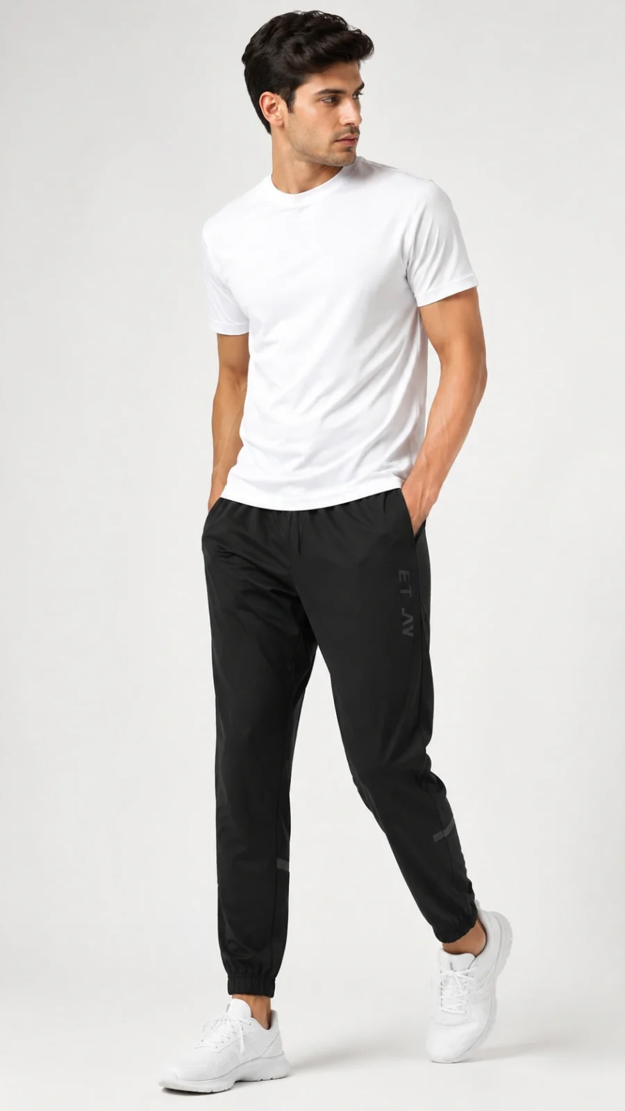 Men's ActiveFit Black Jogger Pants