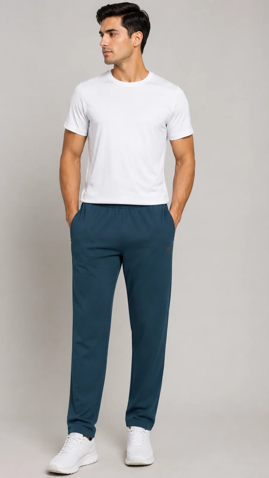 Men's ActiveFit Performance Track Pants – Teal Blue