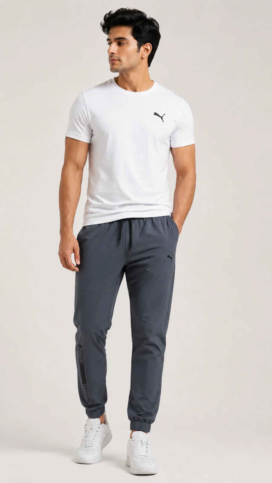 Men's Performance Tapered Fit Jogger Pants – Slate Grey
